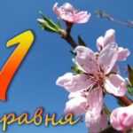 Вітаємо зі святом весни та праці – 1 Травня!