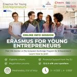Онлайн-інформаційна сесія щодо програми Erasmus for Young Entrepreneurs