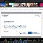 First kick-off online meeting within the ERASMUS+ KA2 TeDiMeLi project