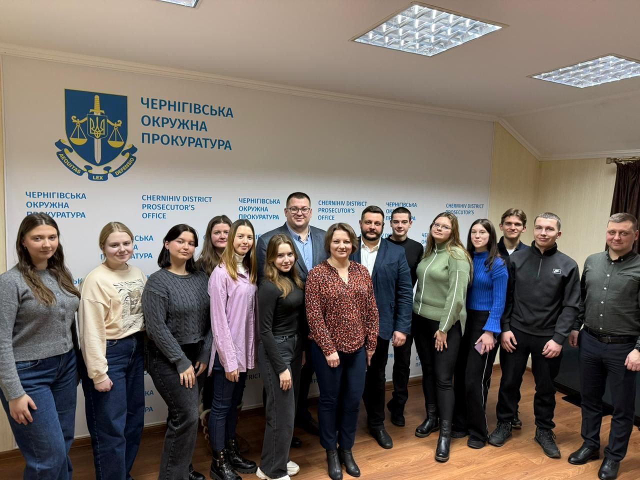 Юридична клініка «Adiutorium»  в  Міжнародний День прав людини відвідала Чернігівську окружну прокуратуру.