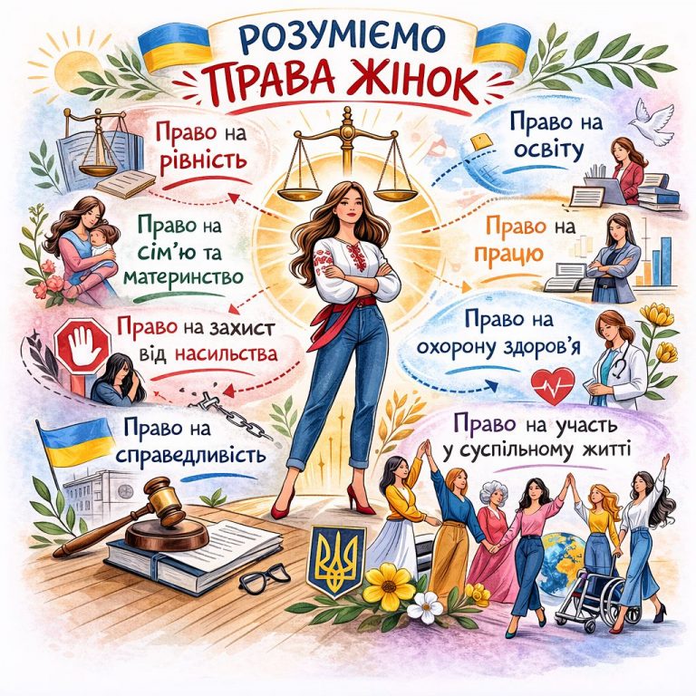 ЗАПРОШУЄМО ЗДОБУВАЧІВ ВИЩОЇ ОСВІТИ НА ТРЕНІНГ «РОЗУМІЄМО ПРАВА ЖІНОК»