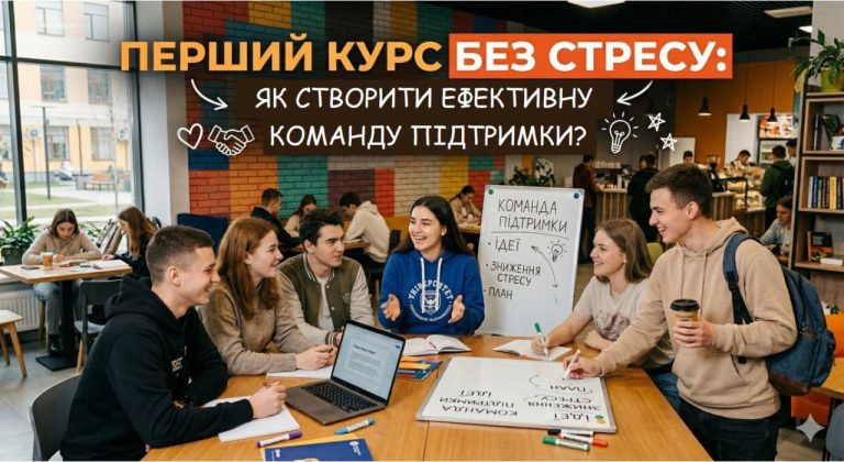 Перший курс без стресу: як створити ефективну команду підтримки?
