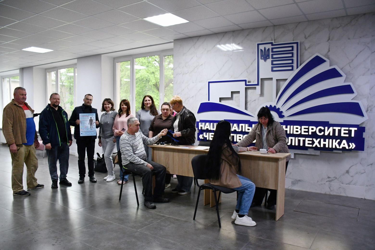 У Чернігівській політехніці відбувся захід до Всесвітнього дня боротьби з артеріальною гіпертензією
