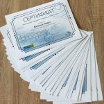 Урочиста церемонія вручення сертифікатів учасникам міжнародного воркшопу «Зелене будівництво»