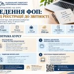 📣 ЗАПРОШУЄМО НА КУРС «ВЕДЕННЯ ФОП: ВІД РЕЄСТРАЦІЇ ДО ЗВІТНОСТІ»